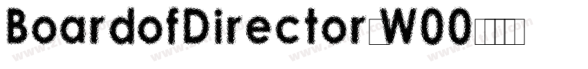 BoardofDirectorsW00字体转换