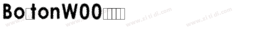 BostonW00字体转换