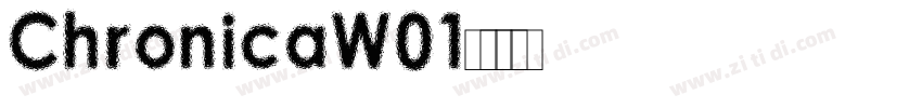 ChronicaW01字体转换