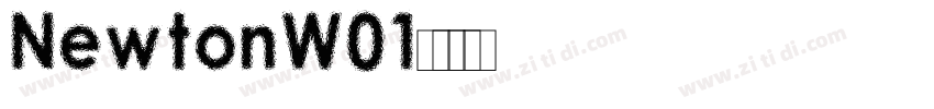 NewtonW01字体转换