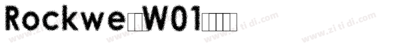 RockwellW01字体转换