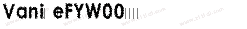 VanilleFYW00字体转换