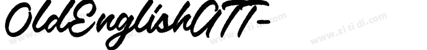 OldEnglishATT字体转换