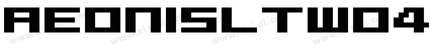 AeonisLTW04字体转换