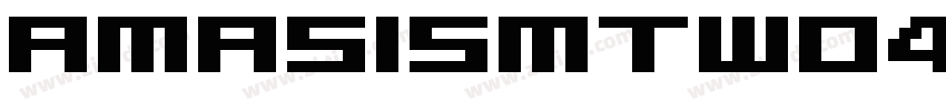 AmasisMTW04字体转换