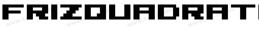 frizquadrataW04字体转换