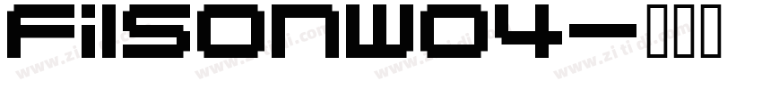 FilsonW04字体转换