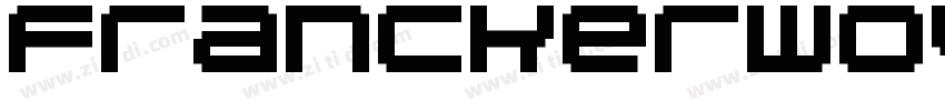 FranckerW04字体转换