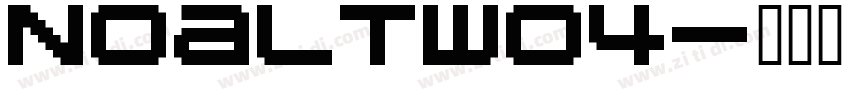 NoaLTW04字体转换