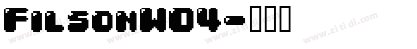 FilsonW04字体转换