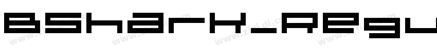 BShark_Regular字体转换