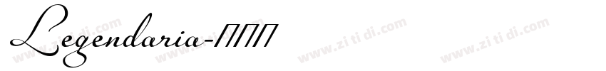 Legendaria字体转换