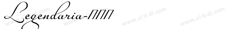 Legendaria字体转换