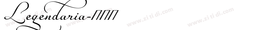 Legendaria字体转换