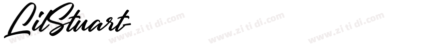 LilStuart字体转换
