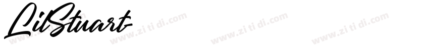 LilStuart字体转换