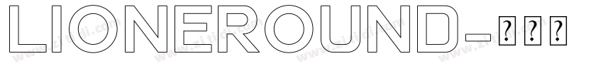 LioneRound字体转换