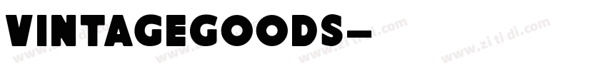 VintageGoods字体转换