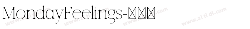 MondayFeelings字体转换