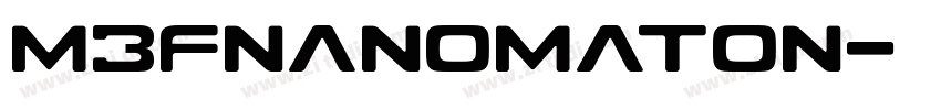 MBFNanomaton字体转换
