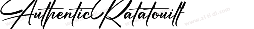 AuthenticRatatouill字体转换