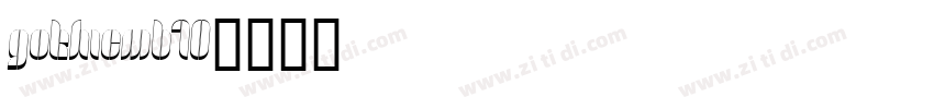 GothicMB10字体转换