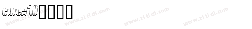 cmex10字体转换