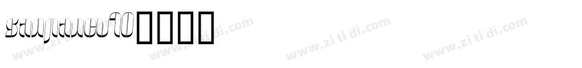 sanjianCU10字体转换