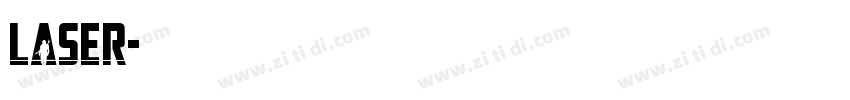 LASER字体转换