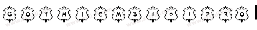 GothicMB101Pro字体转换