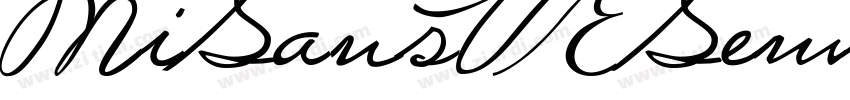 MiSansVESemibold字体转换