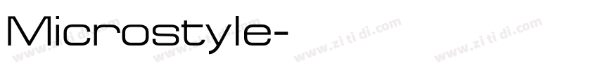 Microstyle字体转换