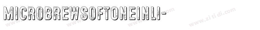 MicrobrewSoftOneInli字体转换