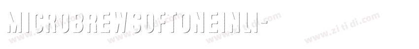 MicrobrewSoftOneInli字体转换