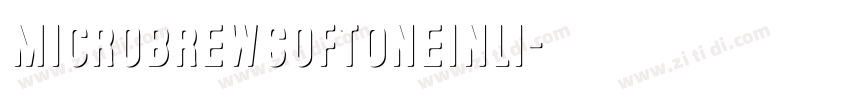 MicrobrewSoftOneInli字体转换