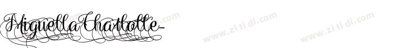 MiguellaCharlotte字体转换 MiguellaCharlotte字体转换