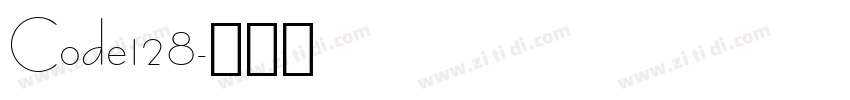 Code128字体转换
