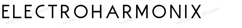 electroharmonix字体转换
