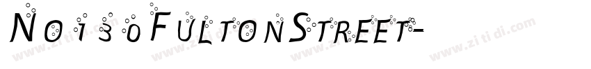 No130FultonStreet字体转换