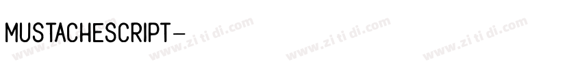 MustacheScript字体转换