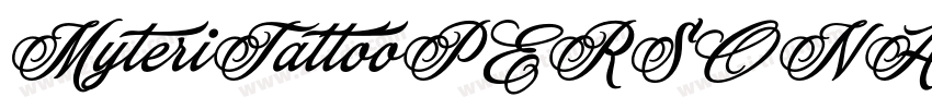 MyteriTattooPERSONAL字体转换