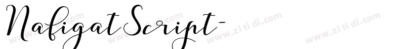 NafigatScript字体转换