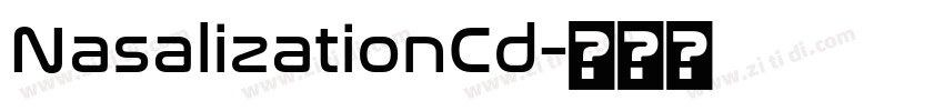 NasalizationCd字体转换 NasalizationCd字体转换