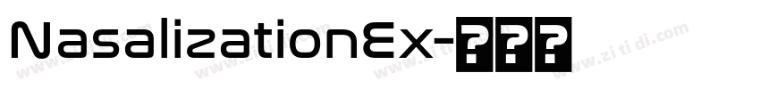 NasalizationEx字体转换