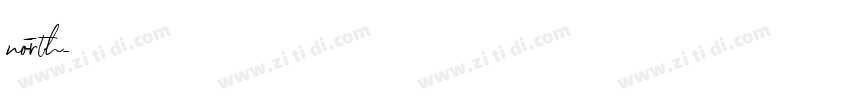 north字体转换