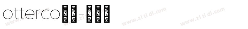 otterco字体字体转换