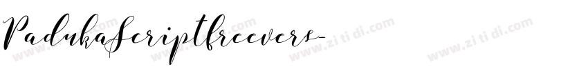PadukaScriptfreevers字体转换