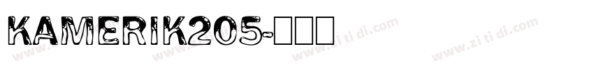 Kamerik205字体转换