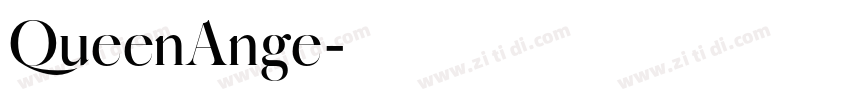 QueenAnge字体转换