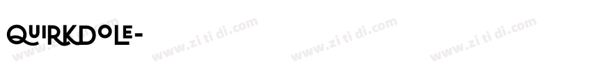 quirkdole字体转换